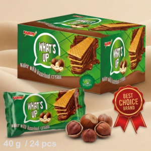 What’s up hazelnut wafer