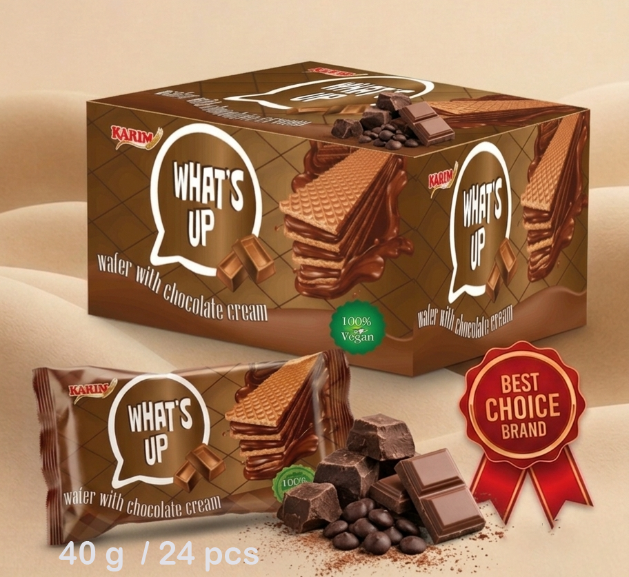 What’s up chocolate wafer