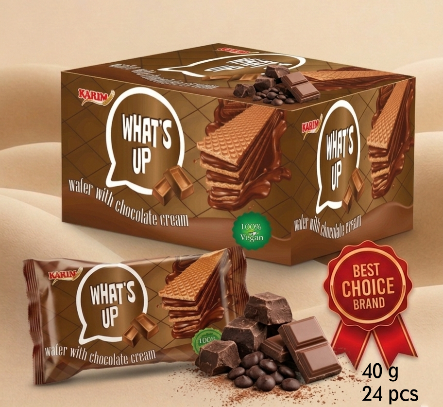 What’s up chocolate wafer