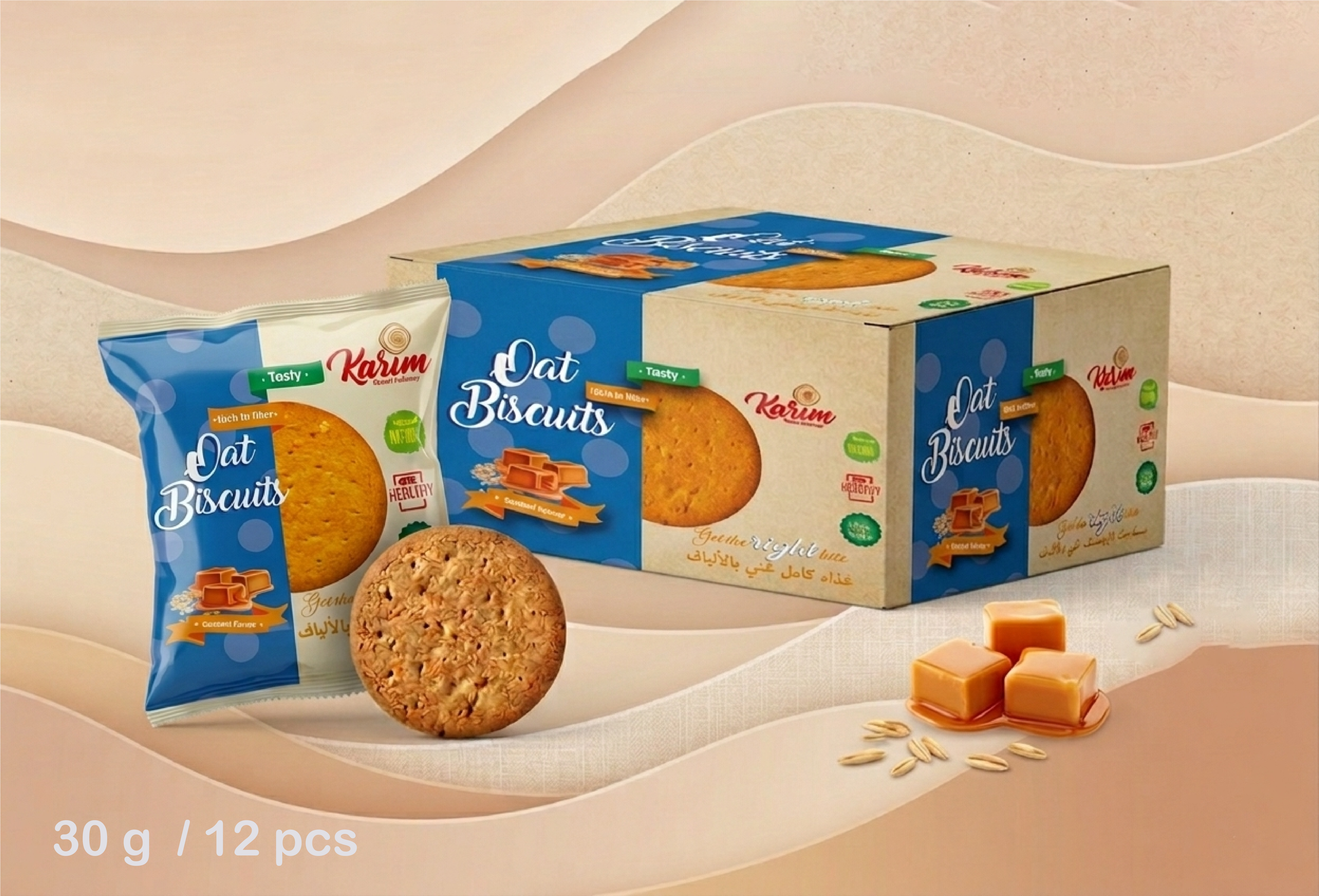 Oat caramel