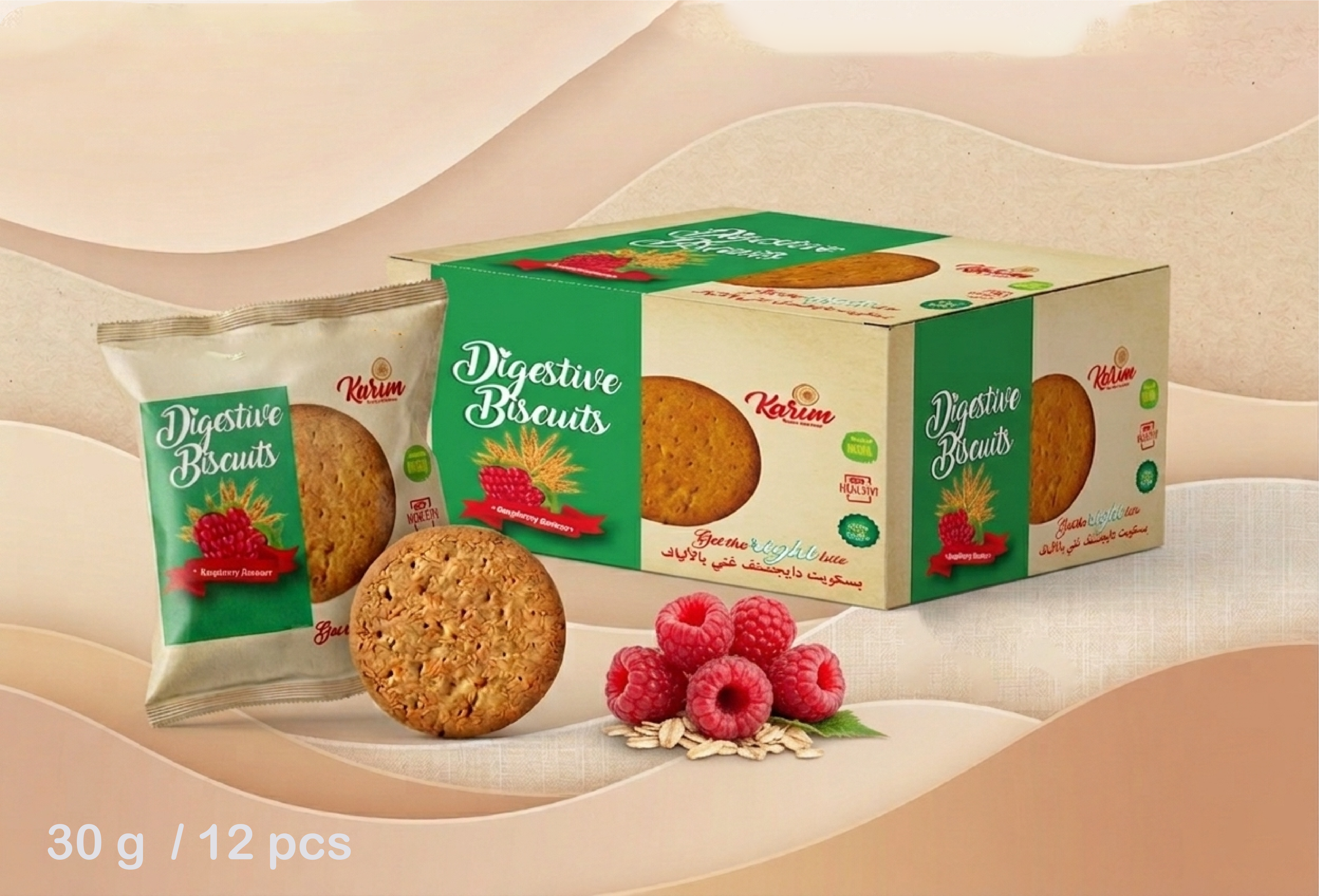Digestive raspberry