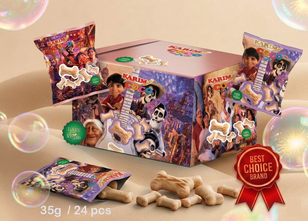 Coco vanilla crackers