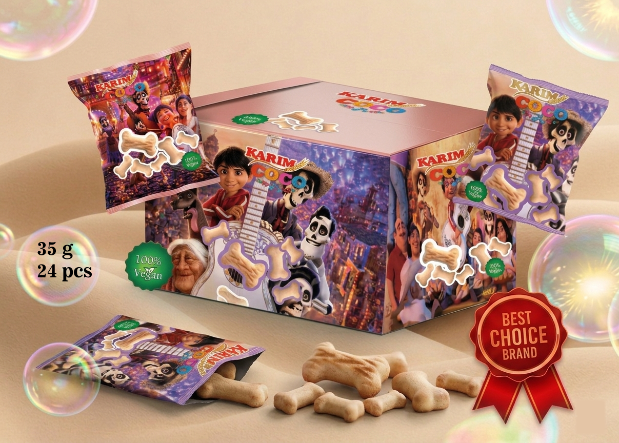 Coco vanilla crackers