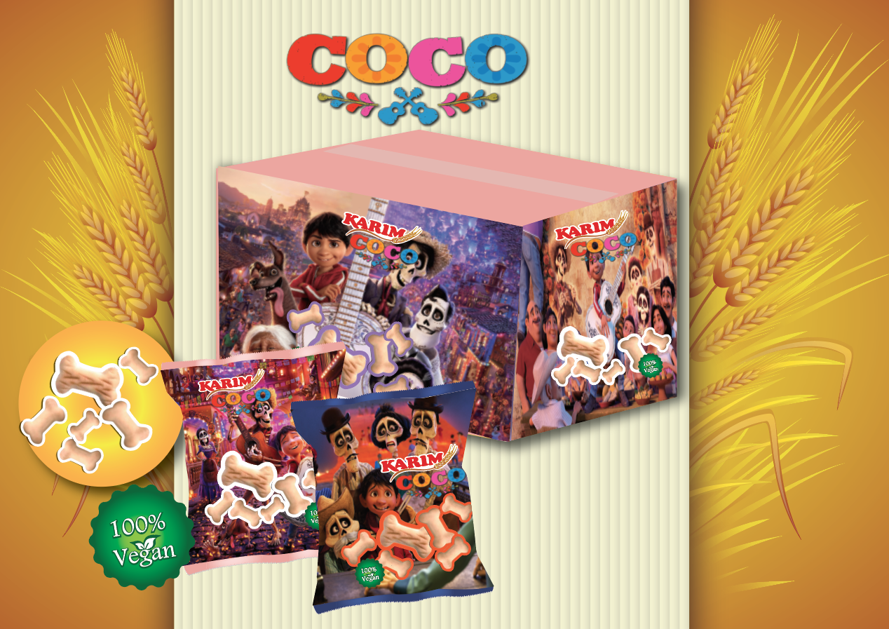 Coco vanilla crackers