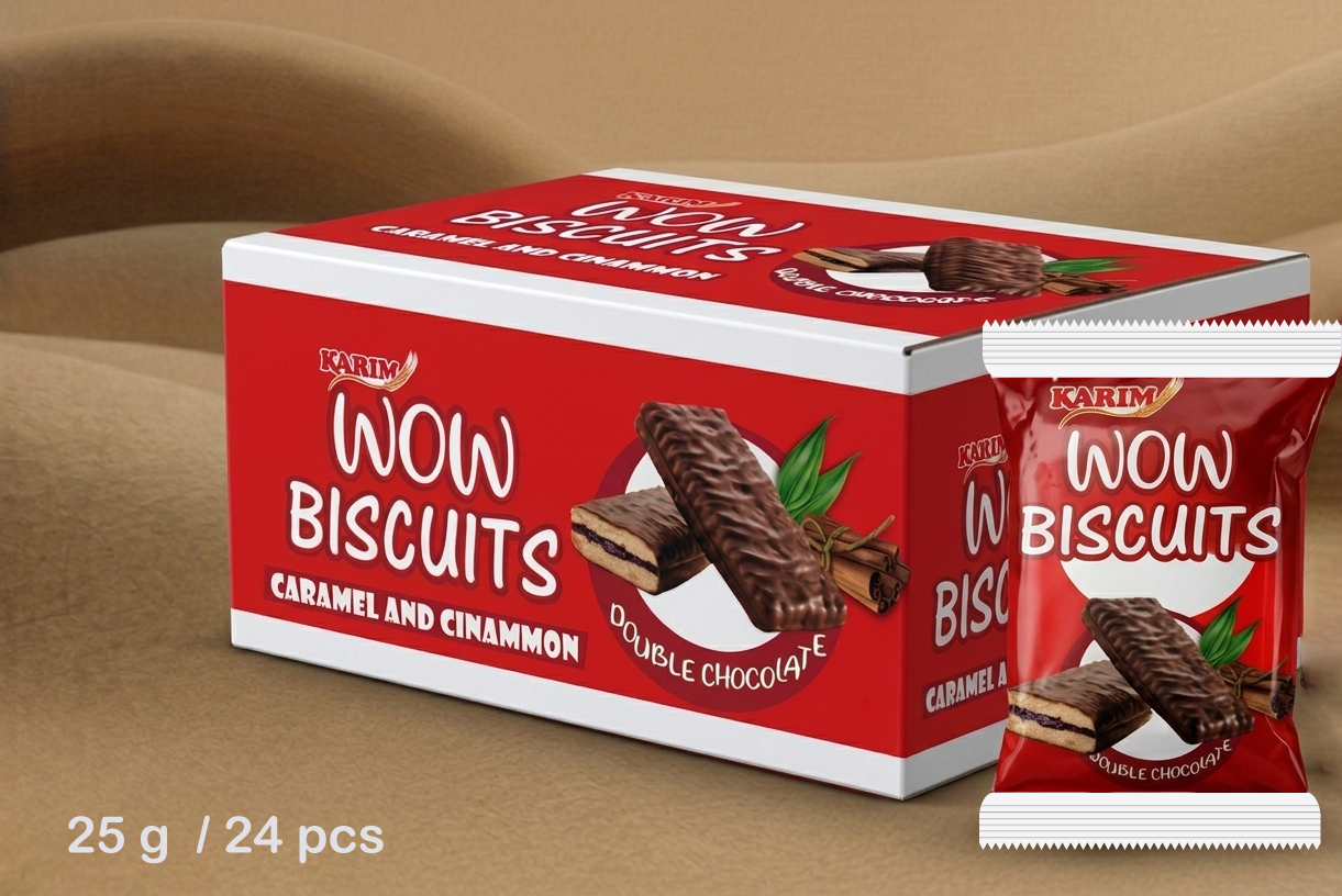 WOW double chocolate – cinnamon and caramel cream